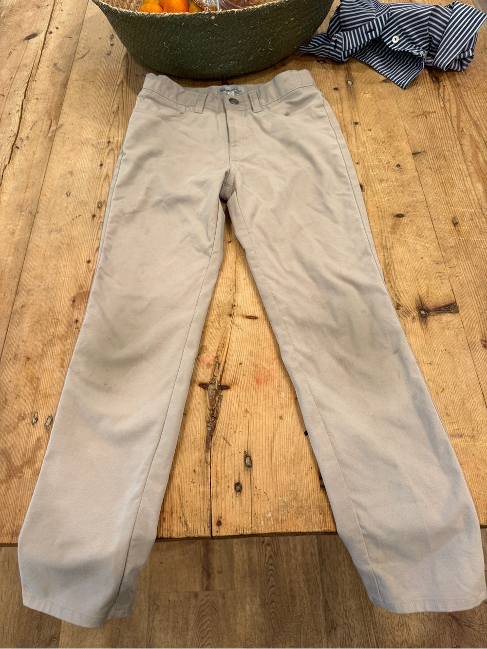 Peter Millar Men's Chino Pants in Light Beige